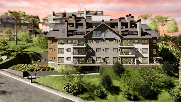 Imagem Apartamento com 1 Quarto à Venda, 76 m² em Moura - Gramado