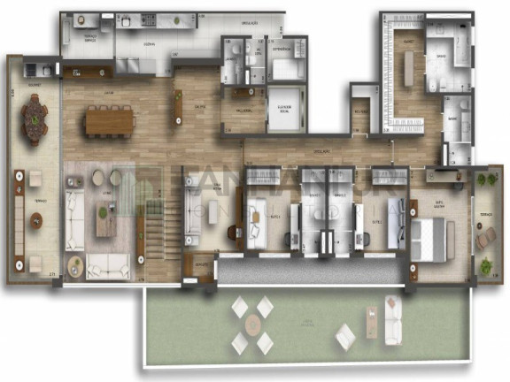 Imagem Cobertura com 4 Quartos à Venda, 478 m² em Jardim Paulista - São Paulo Imagem Cobertura com 4 Quartos à Venda, 478 m² em Jardim Paulista - São Paulo