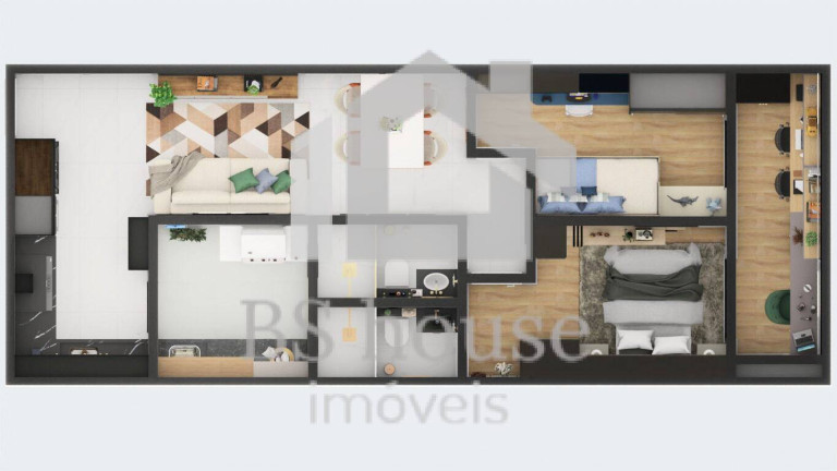 Imagem Apartamento com 2 Quartos à Venda, 100 m² em Parque Capuava - Santo André Imagem Apartamento com 2 Quartos à Venda, 100 m² em Parque Capuava - Santo André