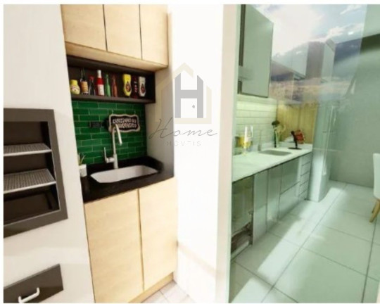 Imagem Imóvel com 2 Quartos à Venda, 46 m² em Vila Sacadura Cabral - Santo André