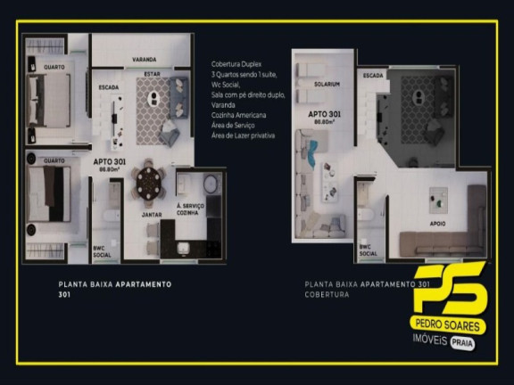 Imagem Apartamento com 2 Quartos à Venda, 68 m² em Jardim São Paulo - João Pessoa