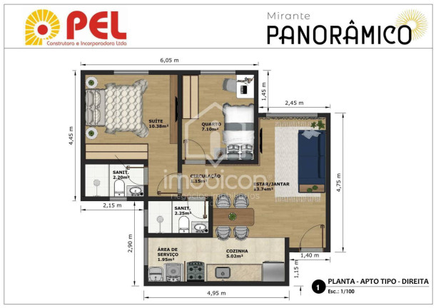 Imagem Apartamento com 2 Quartos à Venda, 53 m² em Candeias - Vitória Da Conquista