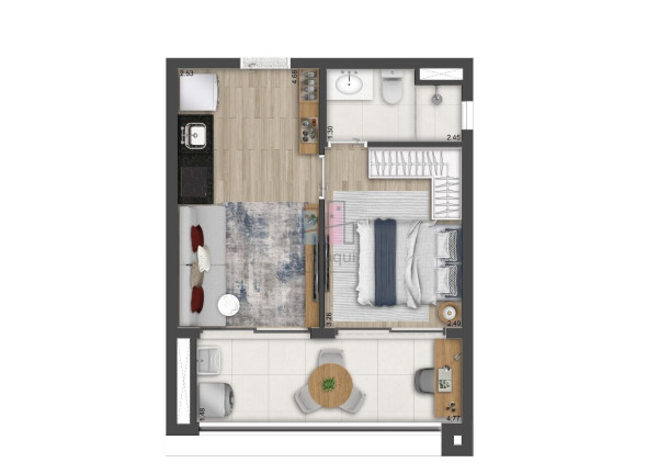 Imagem Apartamento com 1 Quarto à Venda, 36 m² em Vila Clementino - São Paulo Imagem Apartamento com 1 Quarto à Venda, 36 m² em Vila Clementino - São Paulo