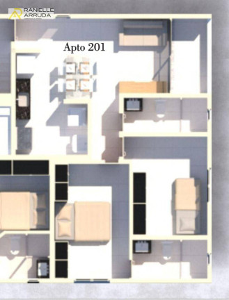 Imagem Apartamento com 2 Quartos à Venda, 54 m² em Bessa - João Pessoa