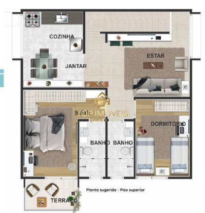 Imagem Casa com 2 Quartos à Venda, 92 m² em Jardim Astúrias - Guarujá