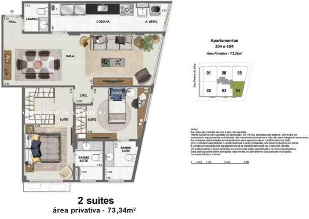 Imagem Apartamento com 2 Quartos à Venda, 73 m² em Rio De Janeiro Imagem Apartamento com 2 Quartos à Venda, 73 m² em Rio De Janeiro