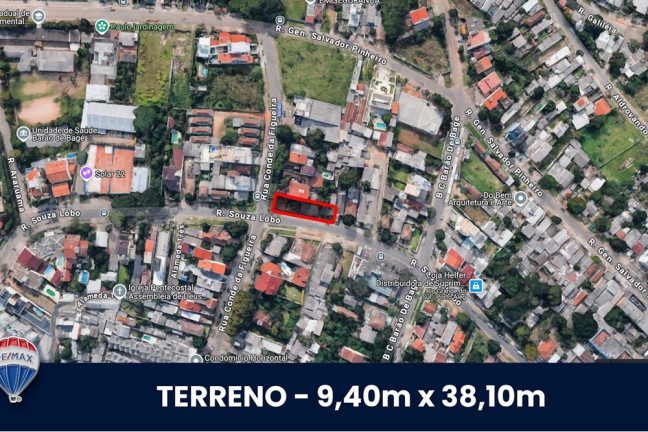 Imagem Terreno à Venda, 358 m² em Vila Jardim - Porto Alegre Imagem Terreno à Venda, 358 m² em Vila Jardim - Porto Alegre