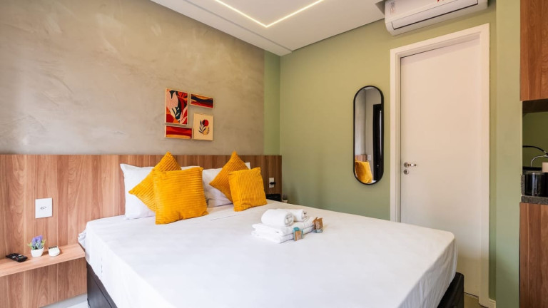 Apartamento com 1 Quarto para Alugar, 24 m² em Pinheiros - São Paulo