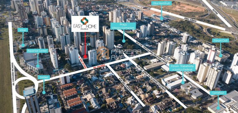 Imagem Apartamento com 1 Quarto à Venda, 48 m² em Jardim Aquarius - São José Dos Campos