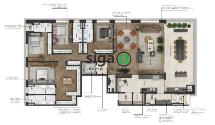Imagem Apartamento com 4 Quartos à Venda, 322 m² em Jardim América - São Paulo Imagem Apartamento com 4 Quartos à Venda, 322 m² em Jardim América - São Paulo