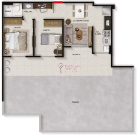Imagem Apartamento com 2 Quartos à Venda, 45 m² em Coqueiral De Itaparica - Vila Velha Imagem Apartamento com 2 Quartos à Venda, 45 m² em Coqueiral De Itaparica - Vila Velha