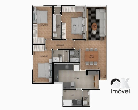 Imagem Apartamento com 3 Quartos à Venda, 107 m² em Higienópolis - São Paulo