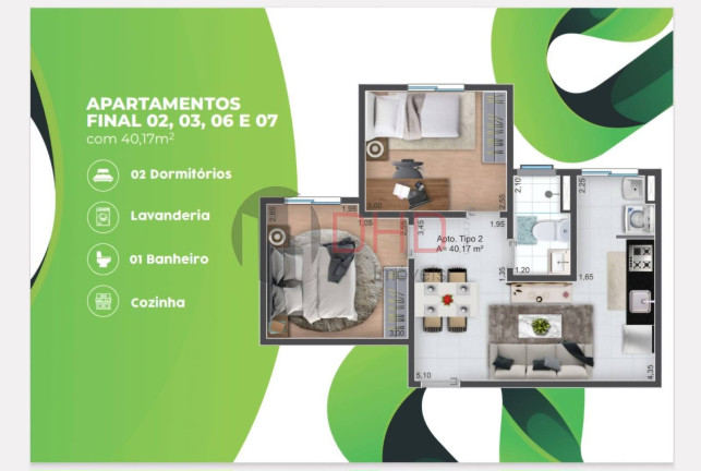 Imagem Apartamento com 2 Quartos à Venda, 40 m² em Loteamento Dinorá Rosa - Sorocaba Imagem Apartamento com 2 Quartos à Venda, 40 m² em Loteamento Dinorá Rosa - Sorocaba