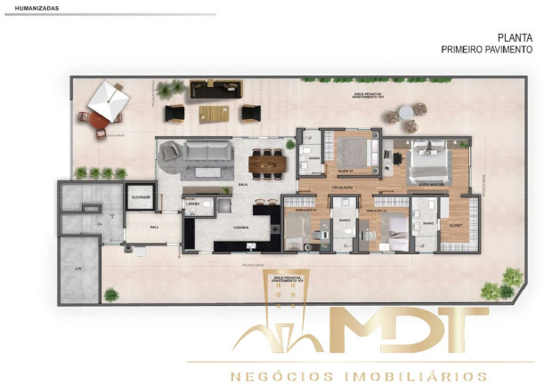 Imagem Apartamento com 4 Quartos à Venda, 323 m² em Liberdade - Belo Horizonte