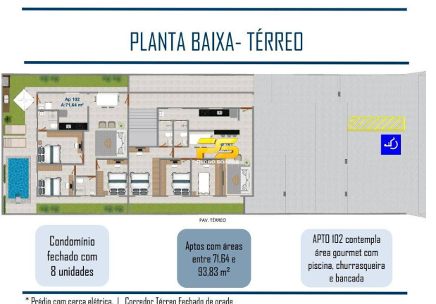 Imagem Apartamento com 3 Quartos à Venda, 74 m² em Jardim Cidade Universitária - João Pessoa Imagem Apartamento com 3 Quartos à Venda, 74 m² em Jardim Cidade Universitária - João Pessoa