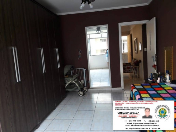 Imagem Apartamento com 2 Quartos à Venda, 67 m² em Gonzaga - Santos