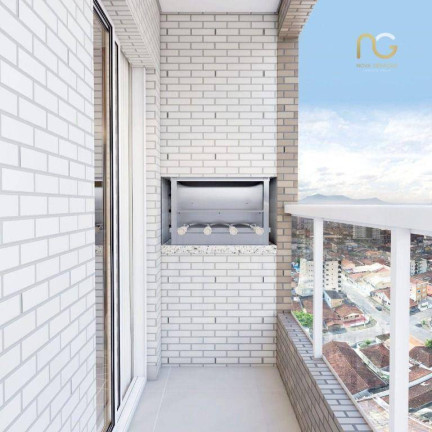 Imagem Apartamento com 1 Quarto à Venda, 39 m² em Vila Guilhermina - Praia Grande
