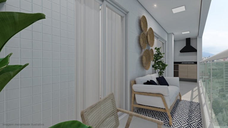 Imagem Apartamento com 2 Quartos para Alugar ou Temporada, 73 m² em Ponta Da Praia - Santos