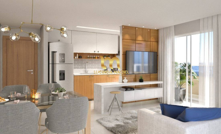Imagem Apartamento com 2 Quartos à Venda, 40 m² em Guilhermina - Praia Grande