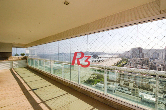 Imagem Apartamento com 4 Quartos para Alugar, 360 m² em Gonzaga - Santos Imagem Apartamento com 4 Quartos para Alugar, 360 m² em Gonzaga - Santos