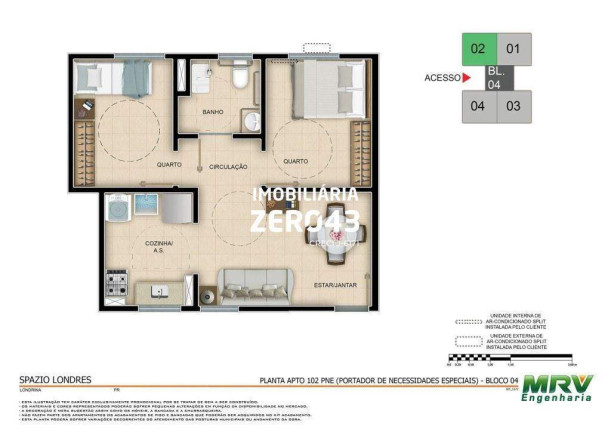 Imagem Apartamento com 2 Quartos à Venda, 46 m² em Nova Olinda - Londrina Imagem Apartamento com 2 Quartos à Venda, 46 m² em Nova Olinda - Londrina