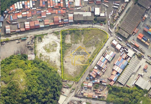 Imagem Imóvel à Venda, 12.000 m² em Chico De Paula - Santos