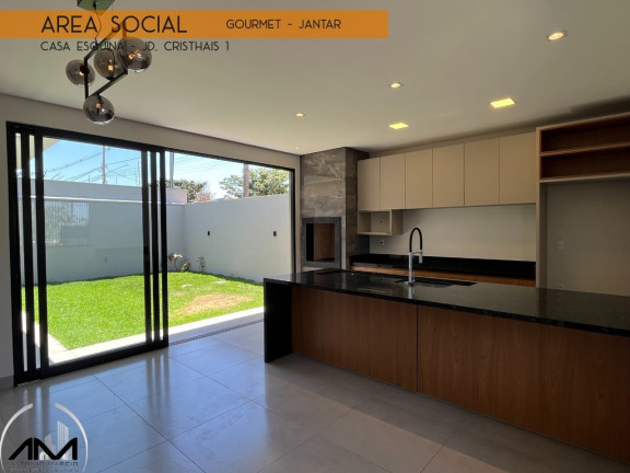 Imagem Casa com 3 Quartos à Venda, 134 m² em Jardim Cristhais - Dourados Imagem Casa com 3 Quartos à Venda, 134 m² em Jardim Cristhais - Dourados