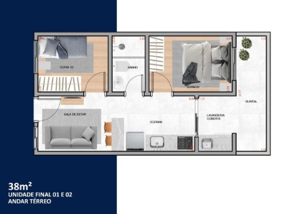 Imagem Imóvel com 1 Quarto à Venda, 27 m² em Vila Carrão - São Paulo