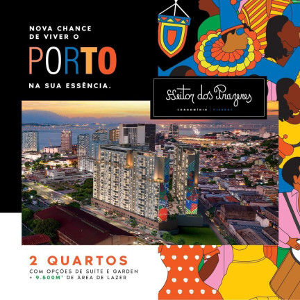 Apartamento com 2 Quartos à Venda, 67 m² em Santo Cristo - Rio De Janeiro