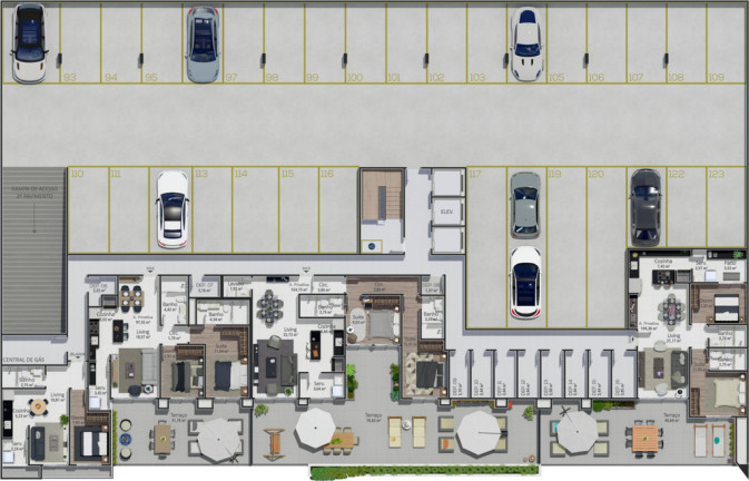 Imagem Apartamento com 1 Quarto à Venda, 65 m² em Zona Nova - Capão Da Canoa