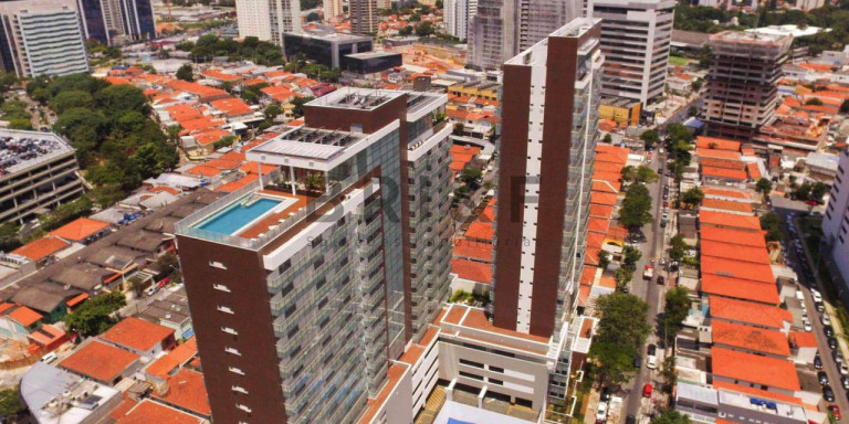 Imagem Apartamento com 1 Quarto para Alugar, 33 m² em Santo Amaro - São Paulo Imagem Apartamento com 1 Quarto para Alugar, 33 m² em Santo Amaro - São Paulo