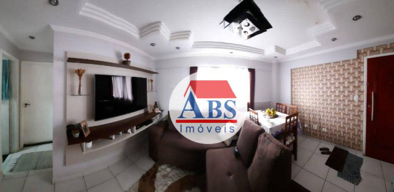 Apartamento com 2 Quartos à Venda, 65 m² em Vila Santa Rosa - Cubatão