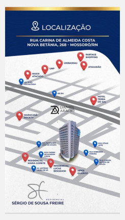 Imagem Apartamento à Venda, em Nova Betânia - Mossoró Imagem Apartamento à Venda, em Nova Betânia - Mossoró