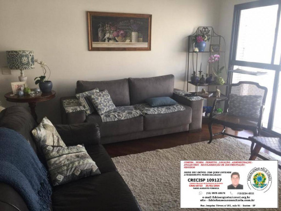 Imagem Apartamento com 4 Quartos para Alugar, 234 m² em Aparecida - Santos