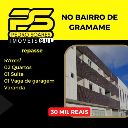 Apartamento com 2 Quartos à Venda, 57 m² em Gramame - João Pessoa