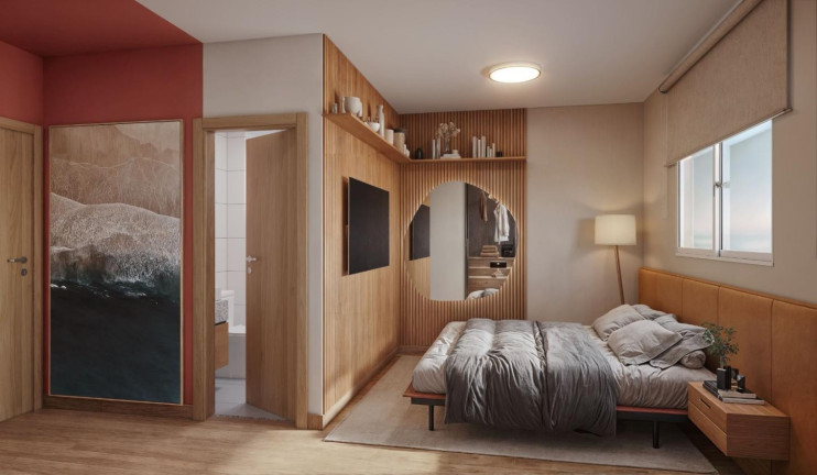 Apartamento com 2 Quartos à Venda, 42 m² em Planalto De Carapina - Serra