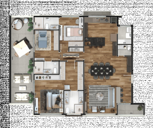 Imagem Apartamento com 3 Quartos à Venda, 142 m² em Hugo Lange - Curitiba