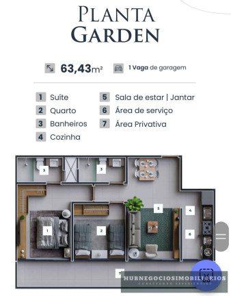Imagem Apartamento com 2 Quartos à Venda, 57 m²