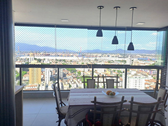 Imagem Apartamento com 3 Quartos à Venda, 120 m² em Aparecida - Santos Imagem Apartamento com 3 Quartos à Venda, 120 m² em Aparecida - Santos