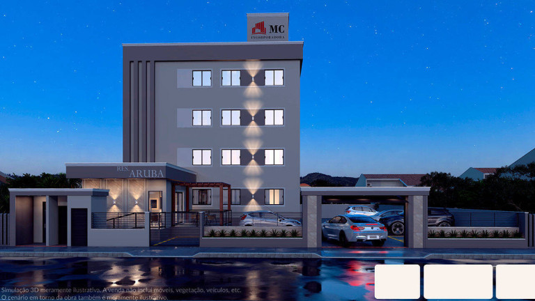 Imagem Apartamento com 2 Quartos à Venda, 58 m² em Santa Luzia - Tijucas