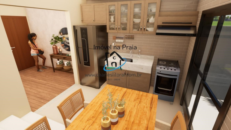 Imagem Casa com 3 Quartos à Venda, 76 m² em Massaguaçu - Caraguatatuba