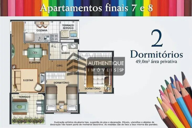 Imagem Apartamento com 3 Quartos à Venda, 66 m² em Vila Leopoldina - São Paulo