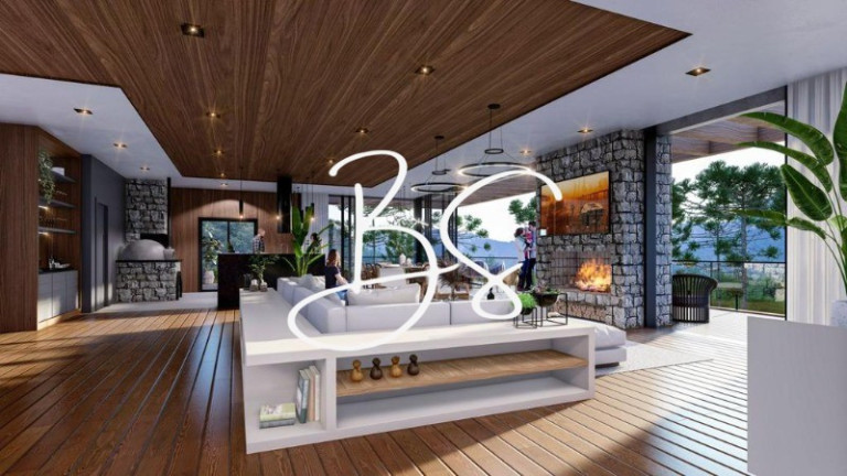 Imagem Casa com 5 Quartos à Venda, 859 m² em Condomínio Aspen Mountain - Gramado