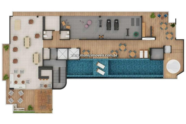 Imagem Apartamento com 2 Quartos à Venda, 44 m² em Torreão - Recife