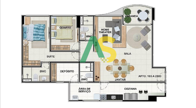 Imagem Imóvel com 3 Quartos à Venda, 99 m² em Casa Caiada - Olinda Imagem Imóvel com 3 Quartos à Venda, 99 m² em Casa Caiada - Olinda