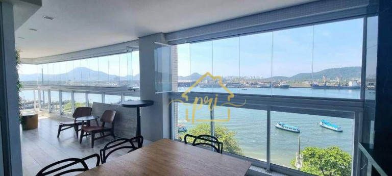 Apartamento com 3 Quartos à Venda, 189 m² em Ponta Da Praia - Santos