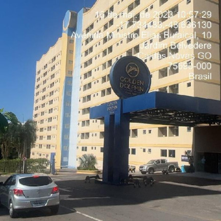 Apartamento com 1 Quarto à Venda, 23 m² em Jardim Belvedere - Caldas Novas