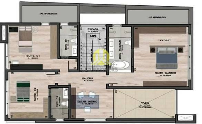 Imagem Casa com 3 Quartos à Venda, 307 m² em Butiatuvinha - Curitiba