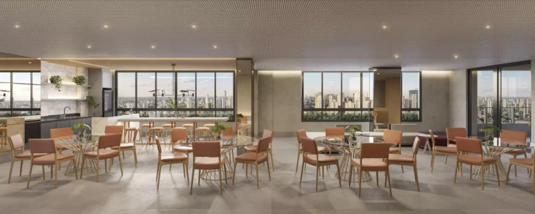 Imagem Apartamento com 2 Quartos à Venda, 68 m² em Setor Bueno - Goiânia