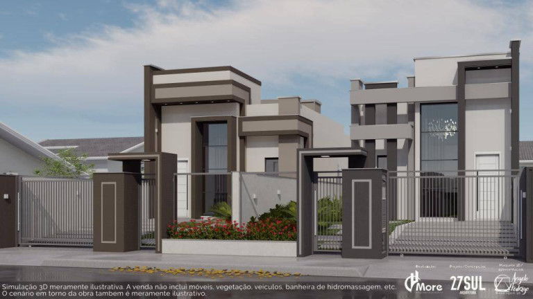 Imagem Casa com 3 Quartos à Venda, 91 m² em Residencial Bosque Da Mata - Tijucas